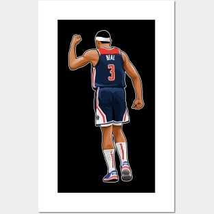 Bradley Beal #3 Hand Sign Posters and Art